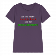 Ich bin nicht langsam ich bin energiesparend - Ladies T-Shirt – Bild 6