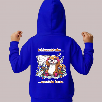 Ich kann Mathe nur nicht heute - Kids Premium Hoodie
