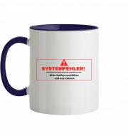 Farbige Tasse "SYSTEMFEHLER!" 330ml – Beidseitig bedruckte Tasse – Bild 20