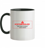 Farbige Tasse "SYSTEMFEHLER!" 330ml – Beidseitig bedruckte Tasse – Bild 3