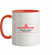 Farbige Tasse "SYSTEMFEHLER!" 330ml – Beidseitig bedruckte Tasse – Bild 22