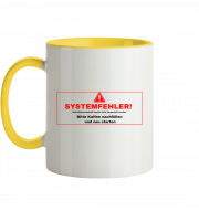 Farbige Tasse "SYSTEMFEHLER!" 330ml – Beidseitig bedruckte Tasse – Bild 16