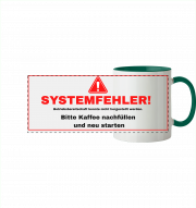 Farbige Tasse "SYSTEMFEHLER!" 330ml – Panorama Kaffeetasse – Bild 5