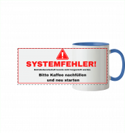 Farbige Tasse "SYSTEMFEHLER!" 330ml – Panorama Kaffeetasse – Bild 4