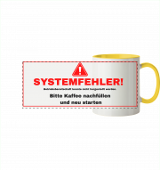 Farbige Tasse "SYSTEMFEHLER!" 330ml – Panorama Kaffeetasse – Bild 8