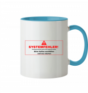 Farbige Tasse "SYSTEMFEHLER!" 330ml – Beidseitig bedruckte Tasse – Bild 13