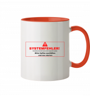 Farbige Tasse "SYSTEMFEHLER!" 330ml – Beidseitig bedruckte Tasse – Bild 21