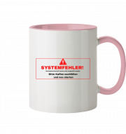 Farbige Tasse "SYSTEMFEHLER!" 330ml – Beidseitig bedruckte Tasse – Bild 2