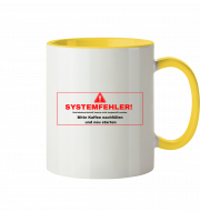 Farbige Tasse "SYSTEMFEHLER!" 330ml – Beidseitig bedruckte Tasse – Bild 15